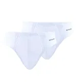 Erkek Slip Külot 2li Paket Loose Fit Beyaz BlackSpade 9627 Beyaz