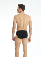 Erkek Siyah Slip Külot Tender Cotton Black Spade 9232 Siyah farklı açı