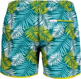 Doreanse Erkek Şort Palmiye Desenli Cepli Mayo Deniz Şortu Doreanse 3820 - Alternatif Görünüm