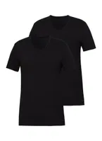 Erkek Tshirt 2li Paket Tender Cotton BlackSpade 9671  Siyah