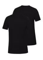 Erkek Tshirt 2li Paket Tender Cotton BlackSpade 9671  Siyah detay görünüm