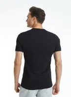 Erkek Tshirt V Yaka Tender Cotton Siyah BlackSpade 9239  Siyah görsel 5