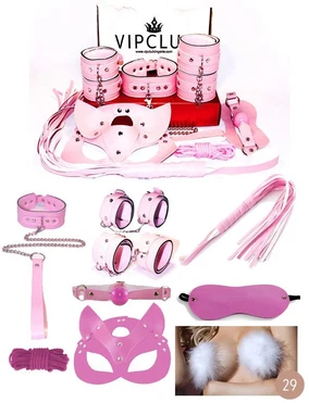 Vip Club Fantazi Harness Pembe BDSM Set Vip Club 404 COM 3