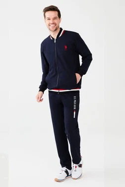 Us. POLO Assn. Fermuarlı Eşofman Takımı Erkek U.s Polo Assn. 18482 - Alternatif Görünüm