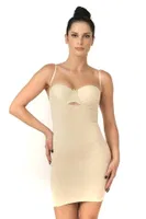 Göğsü Açık Elbise Korse 5060 Ten görsel 9