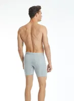 Gri Melanj Pamuk Elastan Retro Boxer Tender Cotton BlackSpade 9216  farklı açı