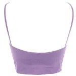 İp Askılı Pedsiz Fitilli Crop Fit Büstiyer Form Angel 5702 Lila görsel 10