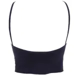 İp Askılı Pedsiz Fitilli Crop Fit Büstiyer Form Angel 5702 Siyah görsel 6