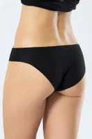 Lazer Kesim Pamuklu Bikini Külot Türen 907 Siyah Siyah farklı açı