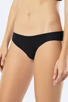 Lazer Kesim Pamuklu Brezilyan Külot Türen 908 Siyah Siyah farklı açı