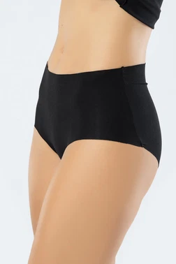 Türen Lazer Kesim Pamuklu Yüksek Bel Külot Türen 911 Siyah - Alternatif Görünüm