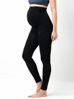 Kanz Seamless Yüksek Bel Hamile Tayt Siyah görsel 6