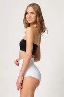 Karın Toparlıyıcı Slip Korse Emay 2819 Beyaz görsel 4