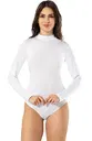 Balıkçı Yaka Uzun Kol Çıtçıtlı Bayan Body Kota 6181