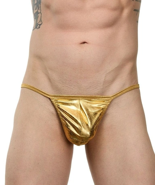 Erkek Gold Lame G-String La Blinque 15753