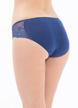 Black Spade Lacivert Kadın Slip BlackSpade 1448  - Alternatif Görünüm