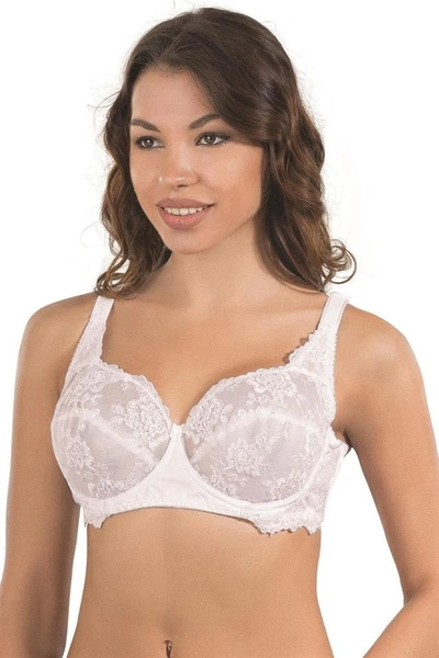 Dantelli C CUP Balenli Toparlayıcı Brode Sütyen 146C