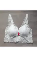 Dantelli Telsiz Bustiyer Sütyen Liza 1030 Ekru görsel 8