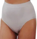 Dikişsiz İz Yapmaz Yüksek Bel Slip Külot Liza 11001 Beyaz farklı açı