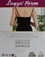 Agraflı Toparlayıcı Kadın Atlet Liza 15010 Siyah detay görünüm