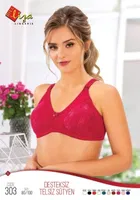 Telsiz Dantelli Sütyen Liza 303 Kırmızı görsel 9