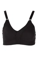 Toparlayıcı Penye Sütyen Liza 539 Siyah detay görünüm