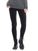 Kadın Fitilli Kadife Tayt Marylüx 618 Yeşil