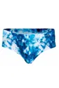 Mavi Batik Desenli İpli Slip Erkek Mayo Doreanse 3825