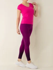 Miorre MioFit Macrophylla Yüksek Bel Toparlayıcı Seamless Spor Tayt