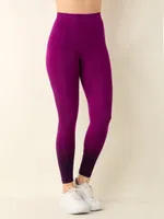 MioFit Macrophylla Yüksek Bel Toparlayıcı Seamless Spor Tayt Mor görsel 6
