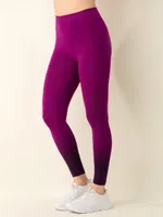 MioFit Macrophylla Yüksek Bel Toparlayıcı Seamless Spor Tayt Mor görsel 7