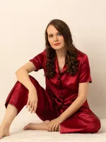 Miorre Bayan Saten Pijama Takımı görsel 14