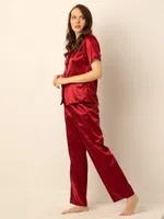 Miorre Bayan Saten Pijama Takımı görsel 16