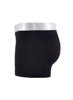 Modal Elastan Erkek Boxer Silver Siyah BlackSpade 9302  Siyah farklı açı