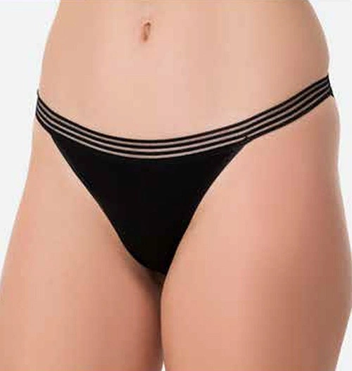 Transparan Tül Lastikli Modal Slip Külot İmer 4274