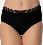 Modal Yüksek Bel Slip Külot İmer 4276 Siyah