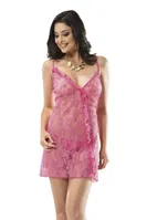 Transparan Bayan Fantazi Gecelik Moongirl 2012 Şeker Pembe detay görünüm