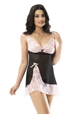 Moongirl İnce Askılı Kadın Fantazi Gecelik Moongirl 2039 - Alternatif Görünüm