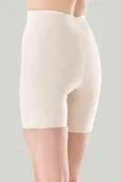 Paçalı Korse Lazer Kesim Silikonlu Miss Fit 14001 Beyaz görsel 6