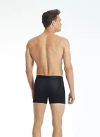 Pamuk Erkek Boxer Aura Black Spade 9502 Siyah detay görünüm