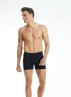 Pamuk Elastan Erkek Boxer Tender Cotton BlackSpade 9233 Siyah detay görünüm