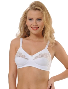 HMD Pamuklu Dantelli Toparlayıcı Sütyen Rahat Doku Hmd 6080