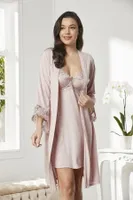 Penye 6lı Gelin Çeyiz Seti Çeyiz Takım Pierre Cardin 5040 Pudra