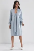 Penye 6lı Gelin Çeyiz Seti Çeyiz Takım Pierre Cardin 5040 Mavi görsel 24