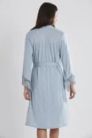 Penye 6lı Gelin Çeyiz Seti Çeyiz Takım Pierre Cardin 5040 Mavi görsel 27