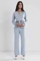 Penye 6lı Gelin Çeyiz Seti Çeyiz Takım Pierre Cardin 5040 Mavi görsel 29