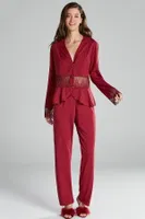 Penye 6lı Gelin Çeyiz Seti Çeyiz Takım Pierre Cardin 5040 Bordo görsel 23