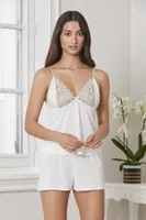 Penye 6lı Gelin Çeyiz Seti Çeyiz Takım Pierre Cardin 5040 Ekru görsel 13