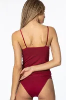 Pierre Cardin 310 Kaşkorse Takım Bordo detay görünüm