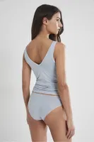 Pierre Cardin 390 Kaşkorse Dantelli Takım Mavi görsel 14